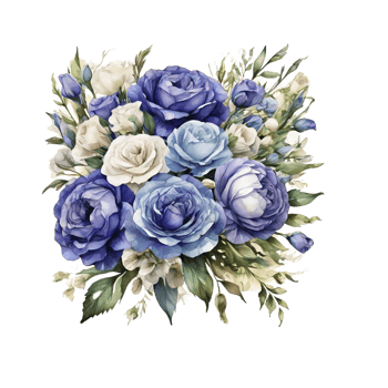 Watercolor Flower Bouquet png