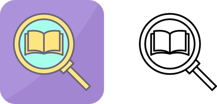 Search Icon Design vector