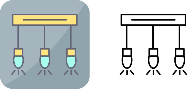 Light Icon Design vector