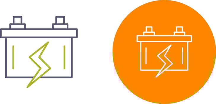 Battery Icon Design vector