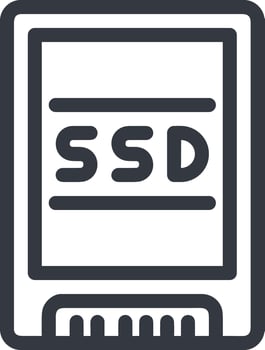 Storage data icon symbol image for database illustration vector