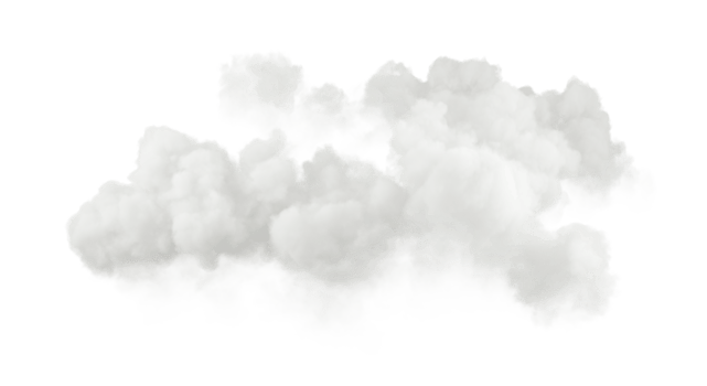 Summer clouds weather cloudscape shapes cut backgrounds 3d illustration png