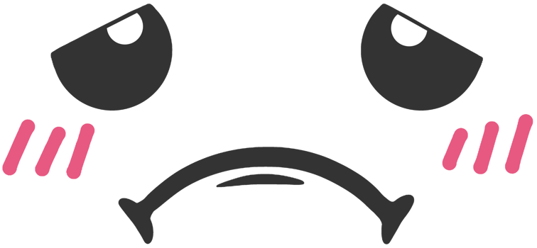 sad cartoon face expression png