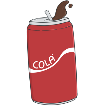 cola can illustration png