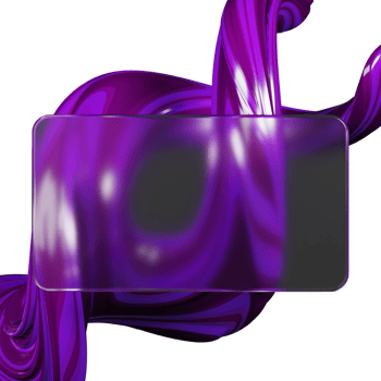 3d rendering of glassmorphism design with abstract root shapes png