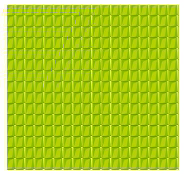 Roof tile textures, materials. Roof profile sheets for house or home roof. vector