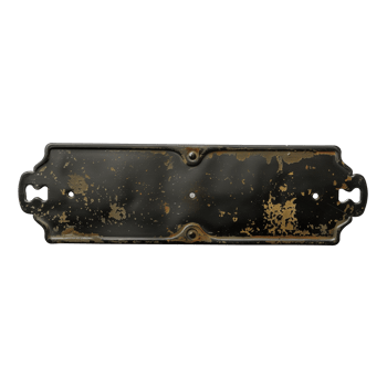 metal rusty plate with rivets png
