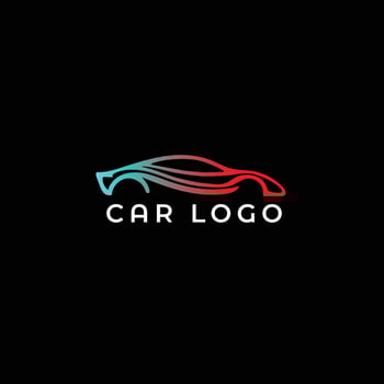 Modern and Futuristic Car Logo Template vector