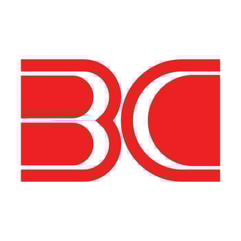 BC letter logo vector