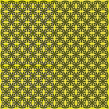 flat design complex arabesque pattern, Colorful pattern design vector