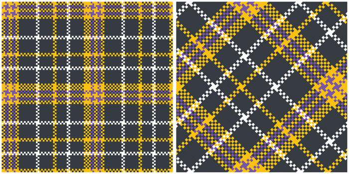 Plaid Pattern Seamless. Classic Plaid Tartan Flannel Shirt Tartan Patterns. Trendy Tiles for Wallpapers. vector