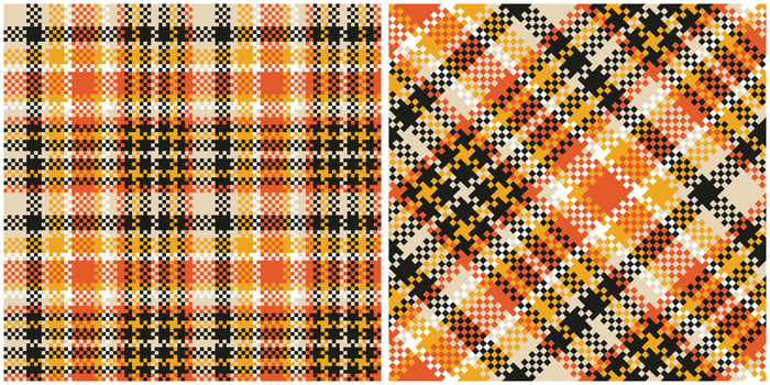 Plaid Patterns Seamless. Classic Plaid Tartan Template for Design Ornament. Seamless Fabric Texture. vector