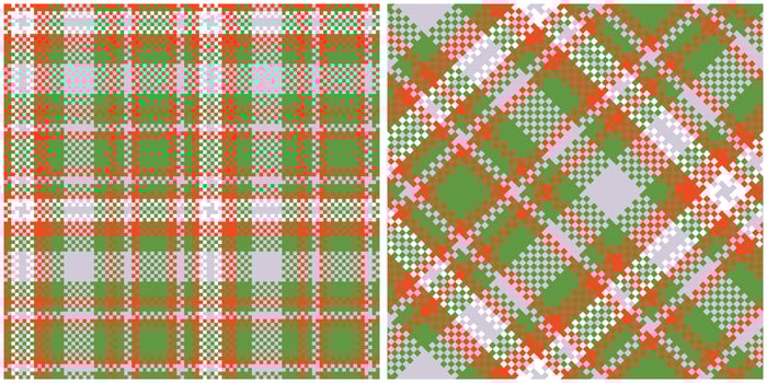 Classic Scottish Tartan Design. Tartan Plaid Seamless Pattern. Traditional Scottish Woven Fabric. Lumberjack Shirt Flannel Textile. Pattern Tile Swatch Included. vector