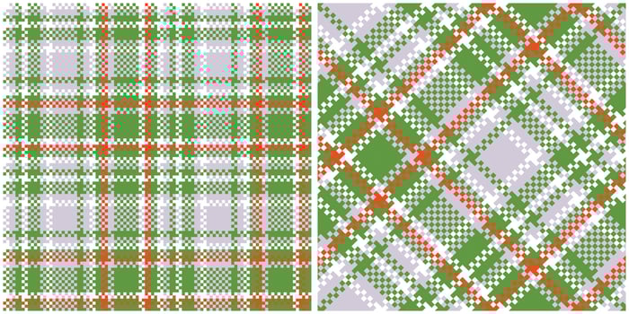 Tartan Plaid Seamless Pattern. Scottish Tartan Seamless Pattern. Seamless Tartan Illustration Set for Scarf, Blanket, Other Modern Spring Summer Autumn Winter Holiday Fabric Print. vector