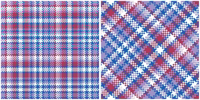 Tartan Plaid Seamless Pattern. Gingham Patterns. Seamless Tartan Illustration Set for Scarf, Blanket, Other Modern Spring Summer Autumn Winter Holiday Fabric Print. vector