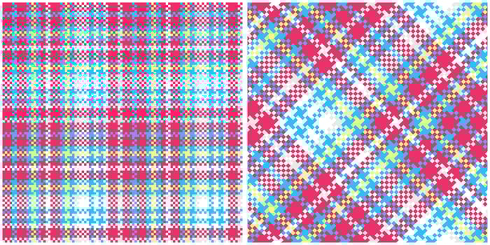 Tartan Plaid Seamless Pattern. Traditional Scottish Checkered Background. Traditional Scottish Woven Fabric. Lumberjack Shirt Flannel Textile. Pattern Tile Swatch Included. vector