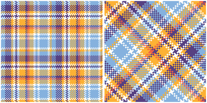 Scottish Tartan Plaid Seamless Pattern, Abstract Check Plaid Pattern. Seamless Tartan Illustration Set for Scarf, Blanket, Other Modern Spring Summer Autumn Winter Holiday Fabric Print. vector