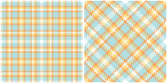 Tartan Pattern Seamless. Sweet Sweet Plaids Pattern Seamless Tartan Illustration Set for Scarf, Blanket, Other Modern Spring Summer Autumn Winter Holiday Fabric Print. vector