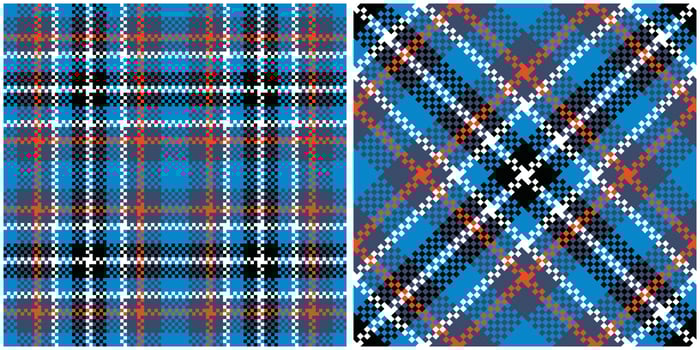 Scottish Tartan Seamless Pattern. Plaid Pattern Seamless Template for Design Ornament. Seamless Fabric Texture. vector