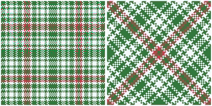 Scottish Tartan Plaid Seamless Pattern, Checker Pattern. Traditional Scottish Woven Fabric. Lumberjack Shirt Flannel Textile. Pattern Tile Swatch Included. vector