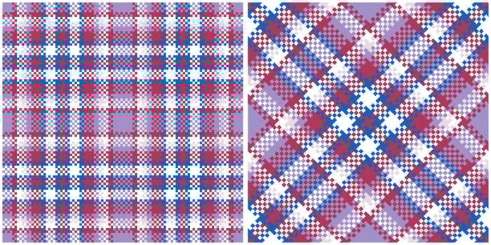 Tartan Plaid Seamless Pattern. Gingham Patterns. Seamless Tartan Illustration Set for Scarf, Blanket, Other Modern Spring Summer Autumn Winter Holiday Fabric Print. vector