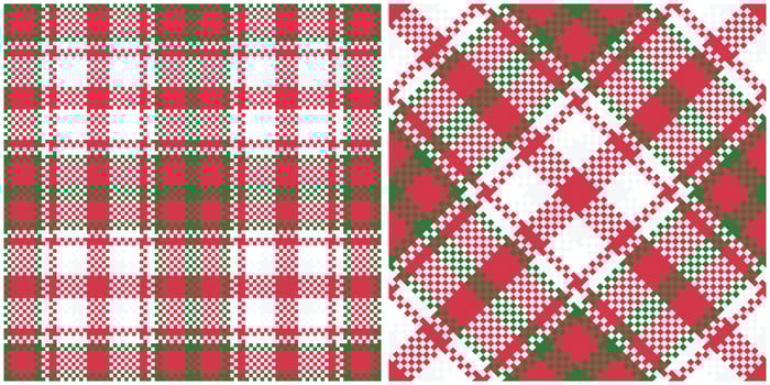 Scottish Tartan Plaid Seamless Pattern, Sweet Plaid Patterns Seamless. Traditional Scottish Woven Fabric. Lumberjack Shirt Flannel Textile. Pattern Tile Swatch Included. vector