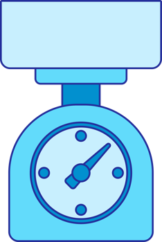 Food Scales Illustration Transparent Background png