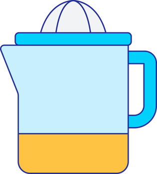 Orange Squeezer Illustration Transparent Background png