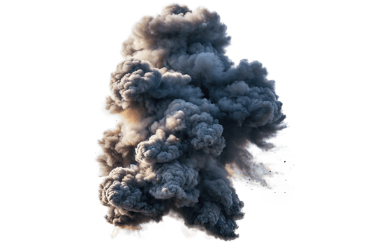 explosions, transparent background png