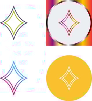 Diamond Icon Design vector