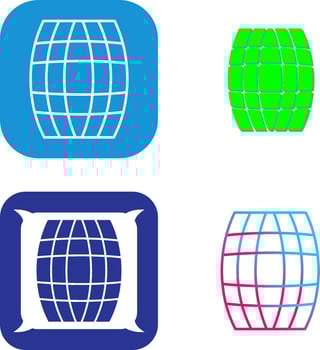 Barrel Icon Design vector