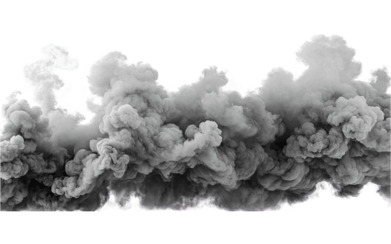 smoke on transparent background png