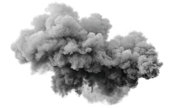 smoke on transparent background png