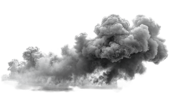 smoke on transparent background png
