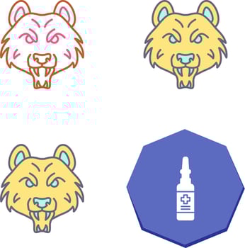 Bear Icon Design vector