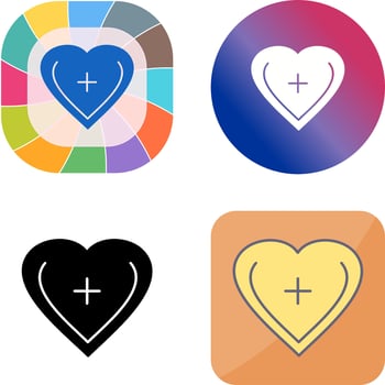 Unique Favorite Icon Design vector