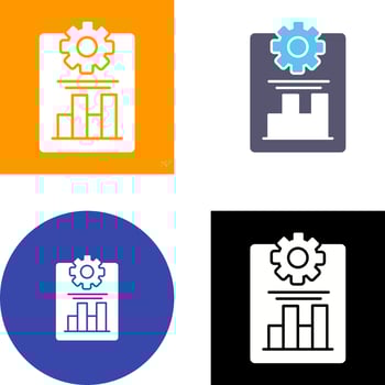 Productivity Icon Design vector