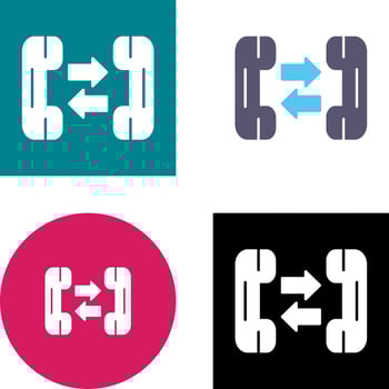 Phone Call Icon Design vector
