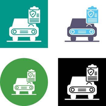 Protection Policy Icon Design vector