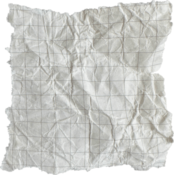 Beige Torn Crumpled Old Paper Piece png