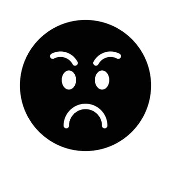 Have a look at this amazing icon of angry emoji, premium vector
