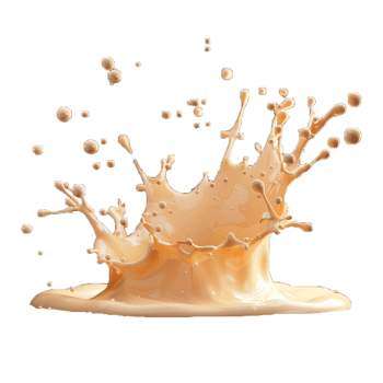 Cream Splash Isolated On Transparent Background, Cream Splash , Cream Crown Splash, . png