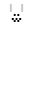 8bit retro game animal pet rabbit pixel text box memo speech bubble balloon, icon sticker keyword planner banner png