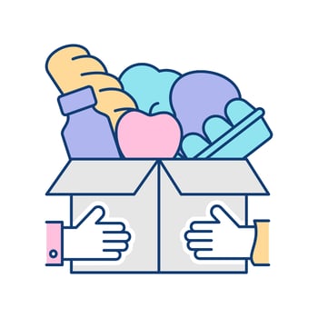 Supplemental Nutrition Assistance Program Welfare Icon vector