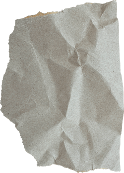 Brown Textured Torn Crumpled Old Paper Piece png