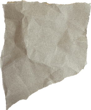 Brown Textured Torn Crumpled Old Paper Piece png