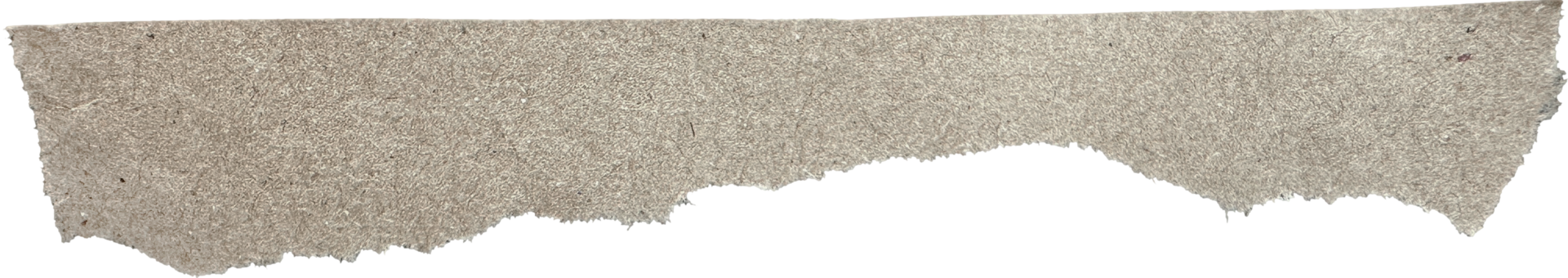 Brown Textured Torn Crumpled Old Paper Piece png