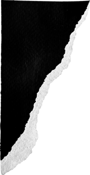 Black and White Torn Paper Piece png
