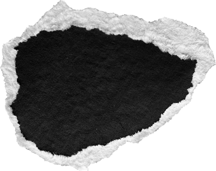 Black and White Torn Paper Piece png