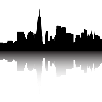 city skyline, city background, travel, architecture, simple skyline png